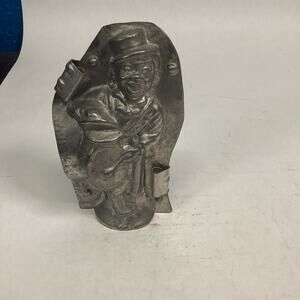 Rare Antique Heris 1930’s Musician Chocolate Mold - German Collectible